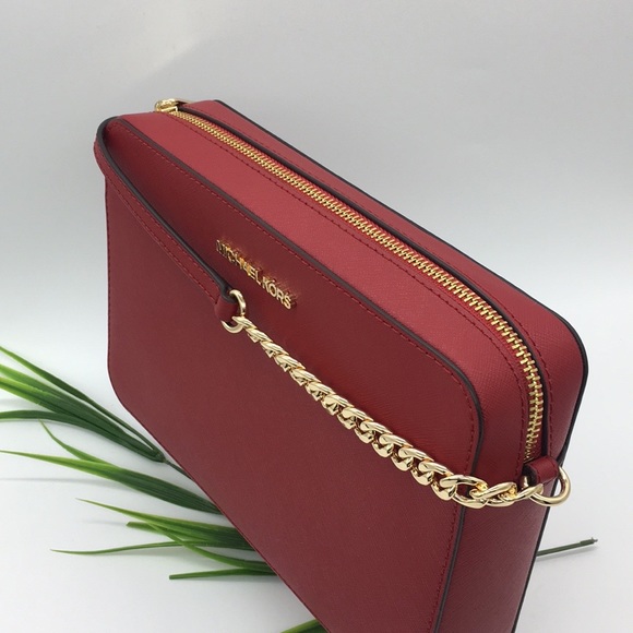 MICHAEL KORS JET SET ITEM LG EW CROSSBODY LEATHER - Picture 6 of 8